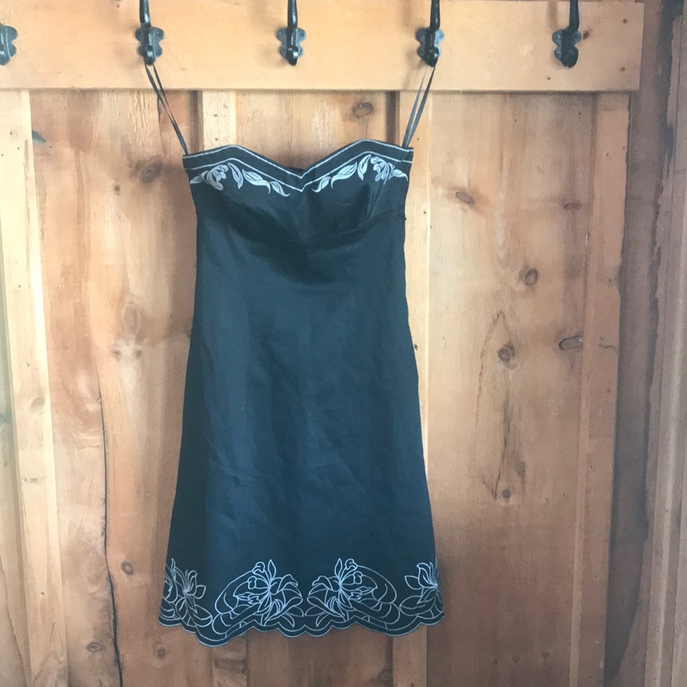Strapless dress